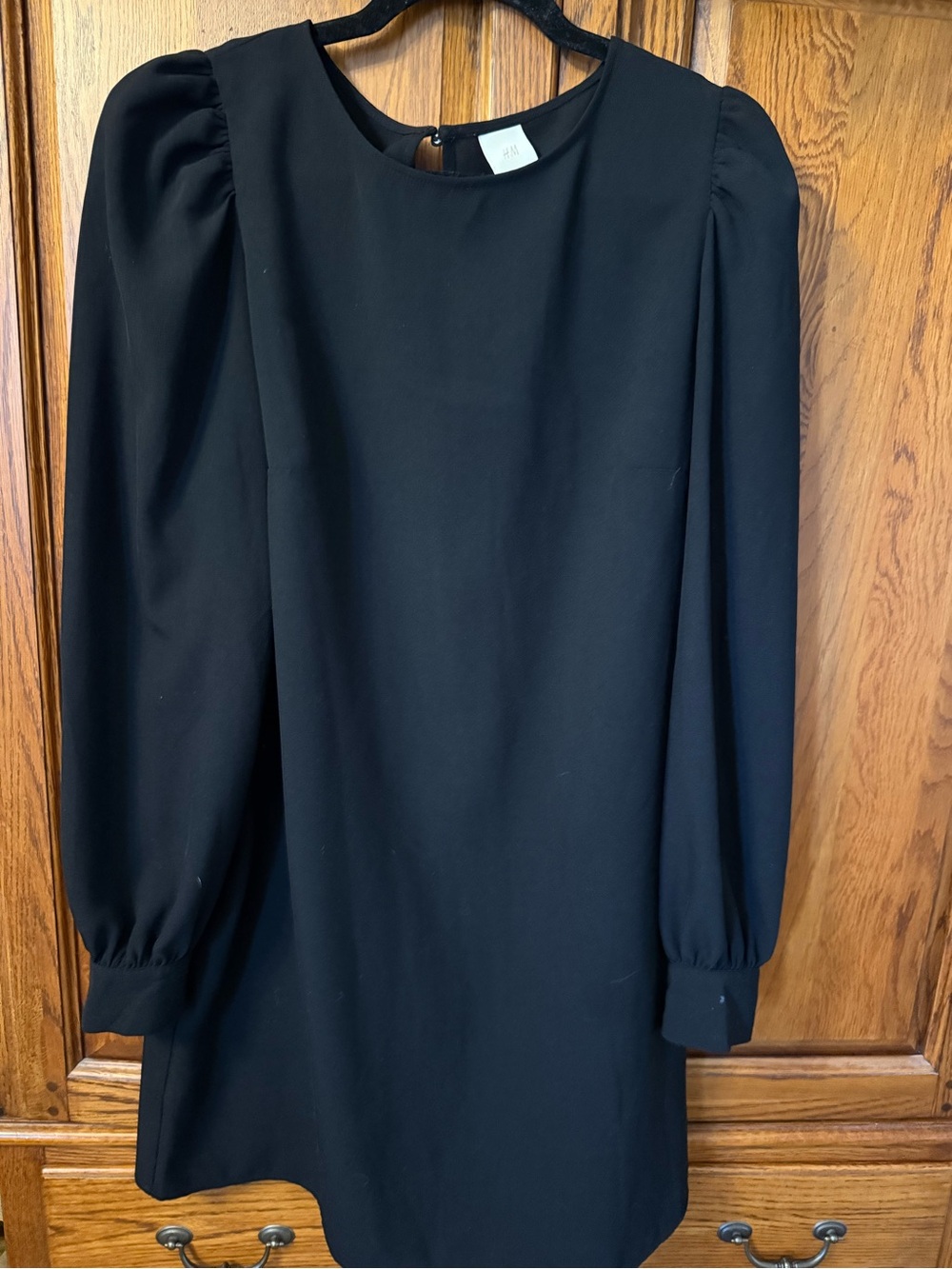 H&M puff sleeve dress